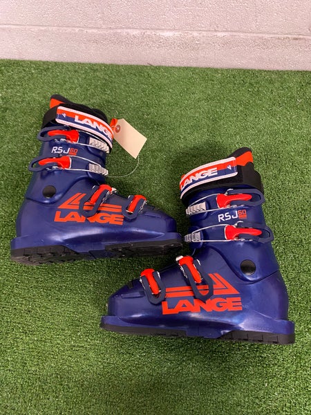 Mondo 22 & 22.5 Lange RSJ 60 JR Ski Boots (Used)