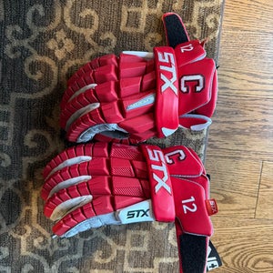 Cornell Lacrosse Red Gloves