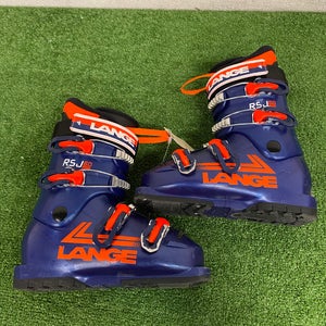 Mondo 22 & 22.5 Lange RSJ 60 JR Ski Boots (Used)