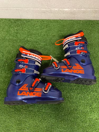 Mondo 22 & 22.5 Lange RSJ 60 JR Ski Boots (Used)
