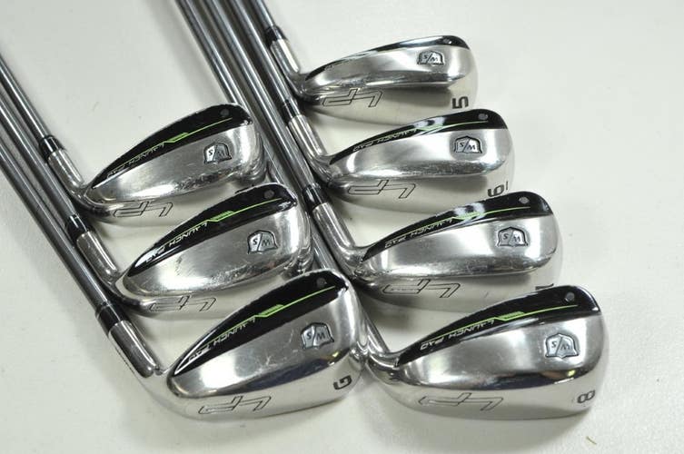 Wilson Launch Pad 2 5-PW,GW Iron Set Senior Flex RH EvenFlow Graphite # 204499