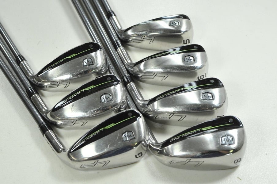 Wilson Launch Pad 2 5-PW,GW Iron Set Senior Flex RH EvenFlow Graphite # 204499