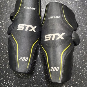 Used STX STALLION 200 Lacrosse Arm Pads/Guards Grey MD 11849-S000032843