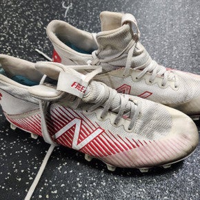 Used New Balance LAX Cleats Mens White Senior 12 11849-S000032847