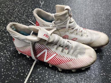 Used New Balance LAX Cleats Mens White Senior 12 11849-S000032847