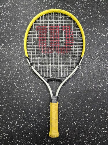 Used Wilson FEDERER 21 Junior Tennis Racquet Yellow 21" 11849-S000032841