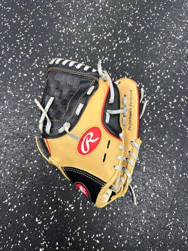 Used Rawlings WPL10CBSG BB/SB Glove RH Throw Brown 10" 11849-S000032824