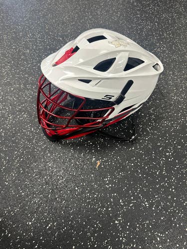 Used Cascade S Lacrosse Helmet White One Size 11849-S000032795