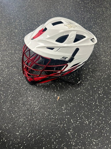 Used Cascade S Lacrosse Helmet White One Size 11849-S000032795