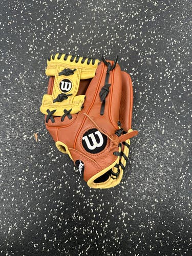 Used Wilson A550 BB/SB Glove RH Throw Brown 11" 11849-S000032793
