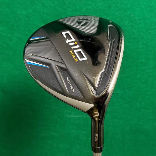 TaylorMade Qi10 MAX 16 Fairway 3 Wood Speeder NX TCS 50-R Graphite Regular w/HC