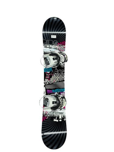 Used Ride RAPTURE Womens Board/Bindings Black 143 cm 11835-S000199346