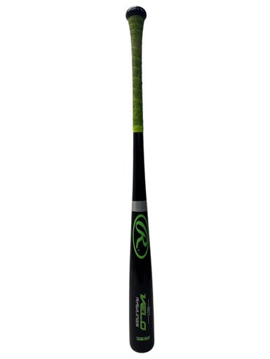 Used Rawlings VELO RM271 BB/SB Wood Bat Black 32" 11835-S000198092
