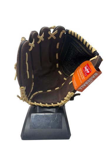 Used Rawlings RBG36BC BB/SB Glove RH Throw Brown 12 1/2" 11835-S000199380