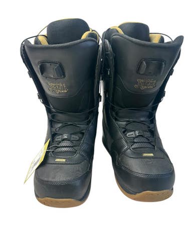Used Ride ANTHEM Mens Snowboard Boots Black Senior 11 11835-S000199451