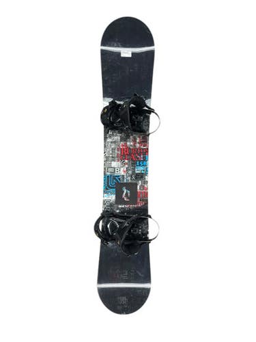 Used Burton CLASH Mens Board/Bindings Black 158 cm 11835-S000199450