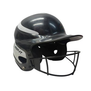 Used RIP-IT PRO VISION Batting Helmet w/Mask Black And White S/M 11835-S000199467