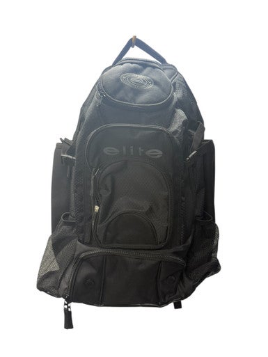 Used Elite PLAYER BACKPACK BB/SB Player Backpack Black 11835-S000199461