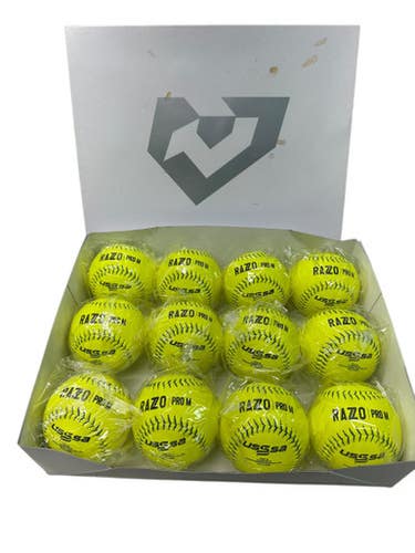 Used Demarini RAZO PRO M DOZEN BB/SB Accessory Optic Yellow 12" 11835-S000199460