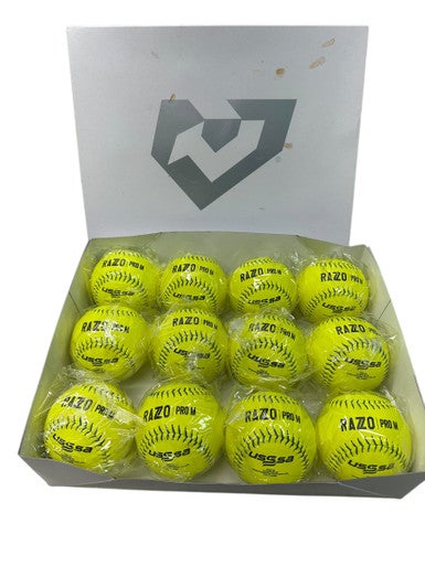 Used Demarini RAZO PRO M DOZEN BB/SB Accessory Optic Yellow 12" 11835-S000199460