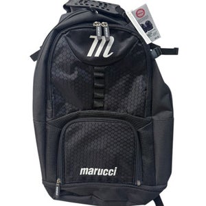 Used Marucci F5 BB/SB Player Backpack Black 11835-S000199532