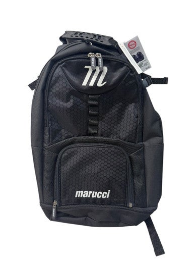 Used Marucci F5 BB/SB Player Backpack Black 11835-S000199532