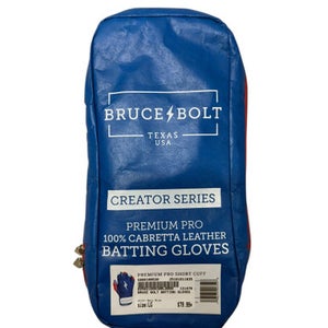 Used BB/SB Batting Gloves Navy Blue LG 11835-S000199530