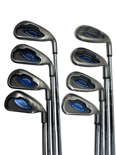 Used Callaway STEELHEAD X-16 Mens Iron Set RH 3I-PW 11835-S000199533