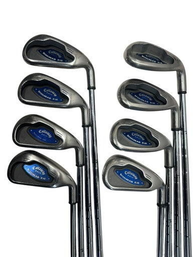 Used Callaway STEELHEAD X-16 Mens Iron Set RH 3I-PW 11835-S000199533