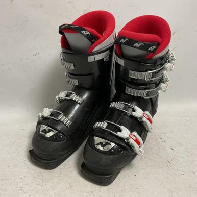 Used Nordica GPTJ Boys DH Ski Boot Black And Red 255 MP - M07.5 - W08.5 11855-S000192541
