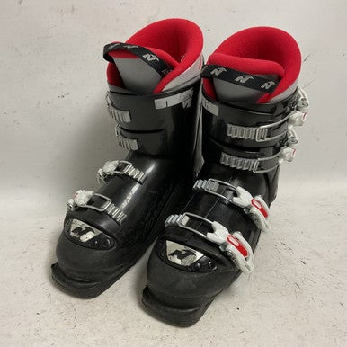 Used Nordica GPTJ Boys DH Ski Boot Black And Red 255 MP - M07.5 - W08.5 11855-S000192541
