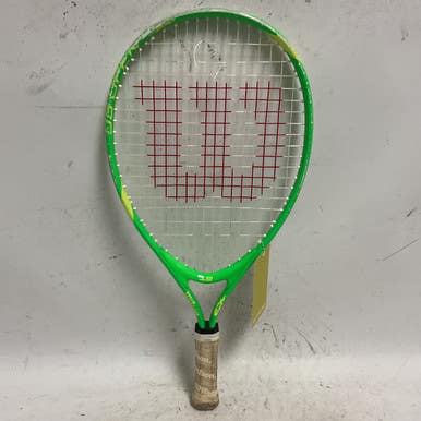 Used Wilson FEDERER 19 Junior Tennis Racquet Green 19" 11855-S000192549