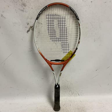 Used Prince FLAME TI OVERSIZE Adult Tennis Racquet Maroon 4 1/2" 11855-S000192550