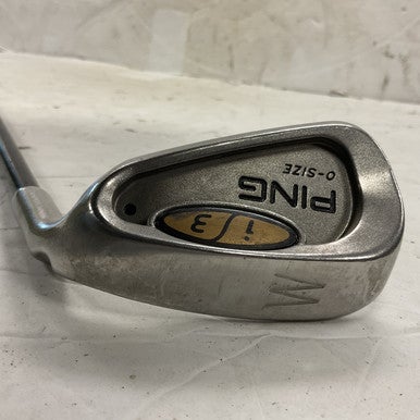 Used Ping I3 O-SIZE BLACK DOT Golf Wedge Mens RH Pitching Wedge 11855-S000192577