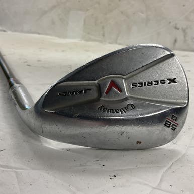 Used Callaway X SERIES JAWS Golf Wedge Mens RH 58 Degree 11855-S000192579