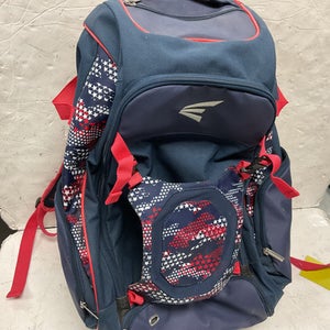 Used Easton WALK OFF NX BB/SB Player Backpack Navy Blue And Red 11855-S000192595