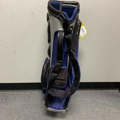 Used Callaway MINI LOOPER Mens Stand Bag Black And Navy Blue 11855-S000192757