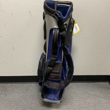 Used Callaway MINI LOOPER Mens Stand Bag Black And Navy Blue 11855-S000192757