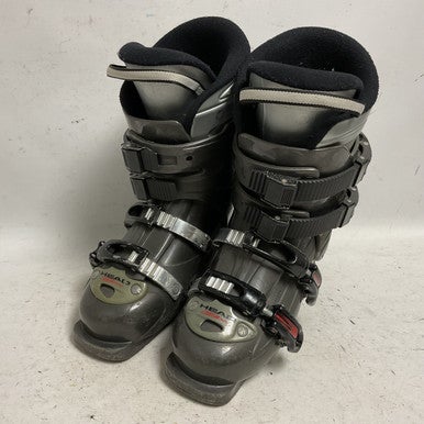 Used Head EZON HT 4.0 Boys DH Ski Boot Grey 235 MP - J05.5 - W06.5 11855-S000192786