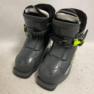 Used Alpina DUO D1 Boys DH Ski Boot Grey 165 MP - Y09 11855-S000192818
