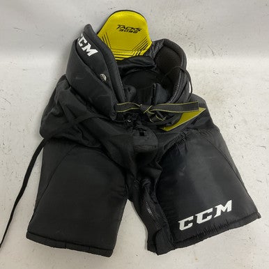 Used CCM TACKS 3092 Junior Pant Black And Yellow MD 11855-S000192823