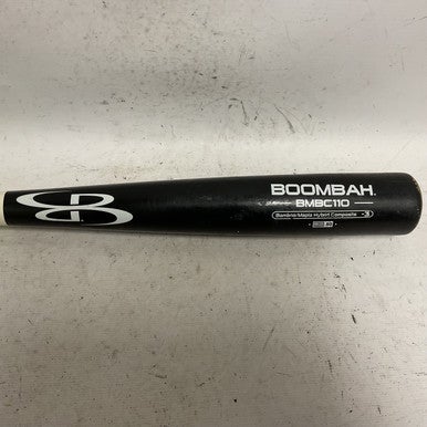 Used BoomBah BMBC110 BB/SB Wood Bat Black And Neon Green 33" 11855-S000192853