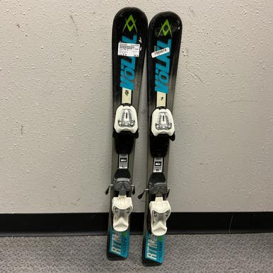 Used Volkl RTM JR Boys DH Ski/Binding Black 80 cm 11855-S000192864