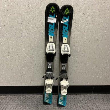 Used Volkl RTM JR Boys DH Ski/Binding Black 80 cm 11855-S000192864