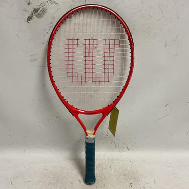 Used Wilson ROGER FEDERER Junior Tennis Racquet Red 23" 11855-S000192885