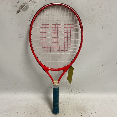 Used Wilson ROGER FEDERER Junior Tennis Racquet Red 23" 11855-S000192885