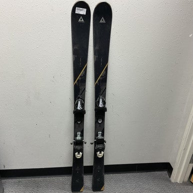 Used Fischer ASPIRE Womens DH Ski/Binding Black 140 cm 11855-S000192883