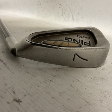 Used Ping O SIZE BLUE DOT Mens Individual Iron RH 7 Iron 11855-S000192890