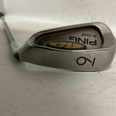 Used Ping O SIZE BLUE DOT Mens Individual Iron RH 9 Iron 11855-S000192891
