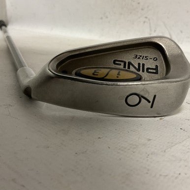 Used Ping O SIZE BLUE DOT Mens Individual Iron RH 9 Iron 11855-S000192891